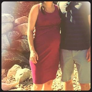 Sleeveless Maternity Dress